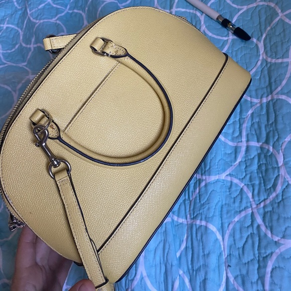 YELLOW COACH BAG - Picture 3 of 9